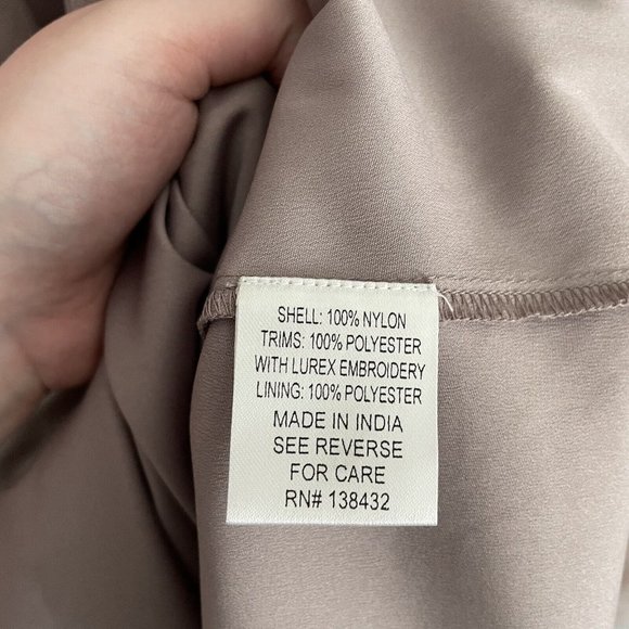 Modcloth Lavender Embroidered Midi Dress - Picture 8 of 11